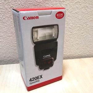 Canon 420EX Speedlite Flash for Cameras Photography Accessories NIB